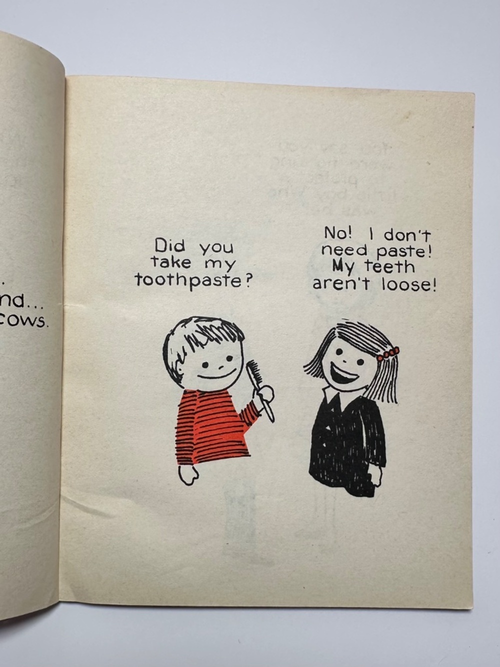 Vintage 1974 Scholastic Read-A-Riddle / Pick-A-Joke Flip Book | Kids Joke Book - Picture 4 of 13